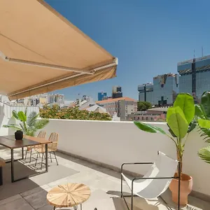 Apartment Casa Boma - Lighting With Private Balcony - Campolide I, Lisbon